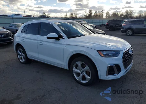 2022 Audi Q5 Premium Plus 45 из США, поврежденный, VIN WA1EAAFY0N2044432